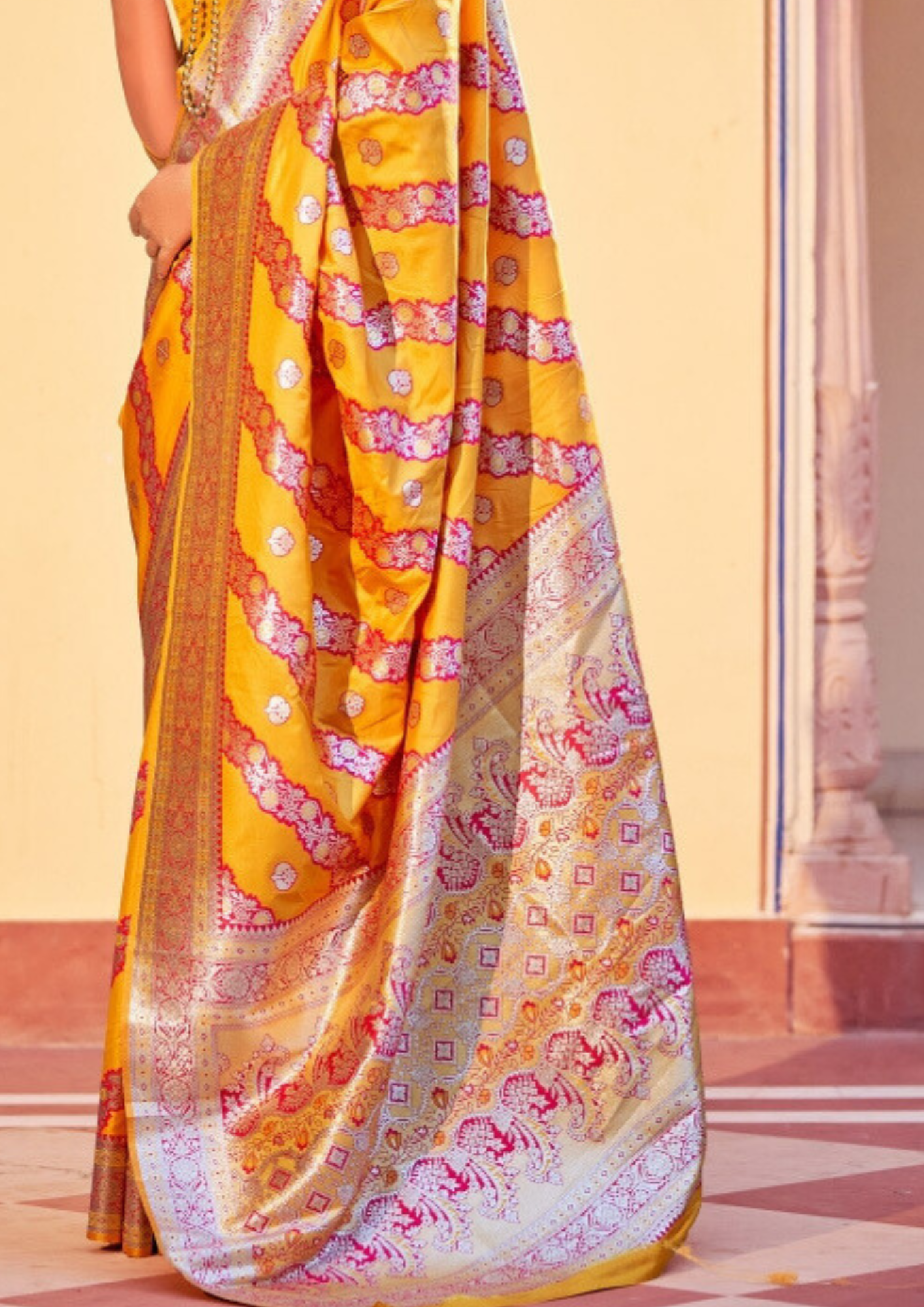Elegant Soft Silk Sarees With Printed Work For Women In Arizona