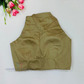  Beige Color Silk Cotton Readymade Blouse For Women Near Me