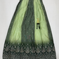 Dark Green Color Georgette With Embroidery And Mirror Work Choli Sets In Surprise