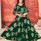 Gorgeous Green Color Faux Georgette With Sequins Embroidery Kurti