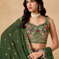 Georgette With Zari Embroidery And Sequins Work Lehenga In Phoenix