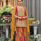  Orange Color Designer Sharara Suits With Dupatta Near Me