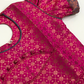 Pink Colored Silk Langa Sets With Zari Work In Chandler