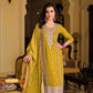 Wonderful Mustard Yellow Colored Pure Silk Kurti Suits Near Me