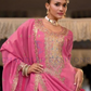 Heavy Embroidery Work Palazzo Suits For Women In USA
