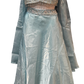 Pretty Light Blue Color Organza With Sequins And Embroidery Work Lehenga Choli For Women