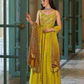 Premium Silk And Embroidery Work Kurti With Dupatta In USA