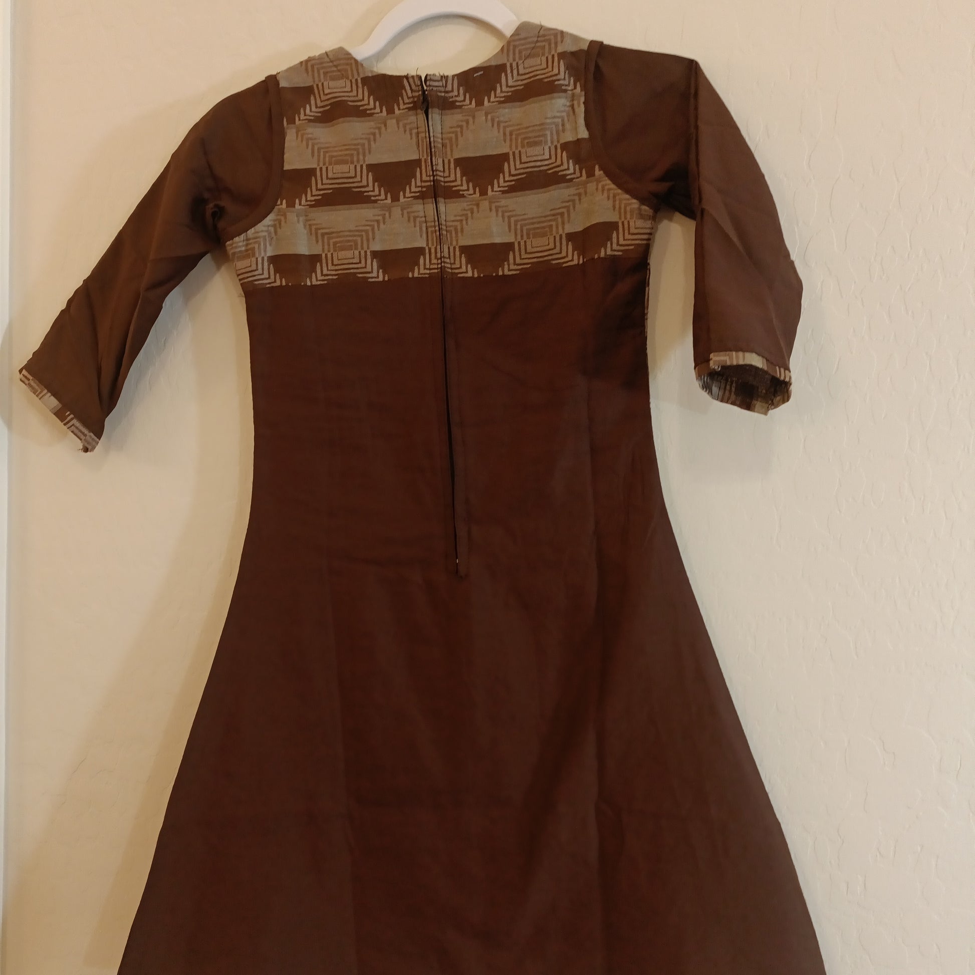 Gorgeous Brown Color Short Kurti For Girls In Tempe