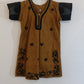 Alluring Brown Color Kurti With Embroidery Work For kids