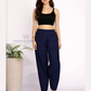 Alluring Blue Colored Rayon Salwar Pant For Women