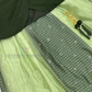 Dark Green Color Georgette With Embroidery And Mirror Work Choli Sets In Mesa