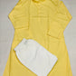 Elegant Yellow Color Cotton Kurta With Pajama Pants For Kids