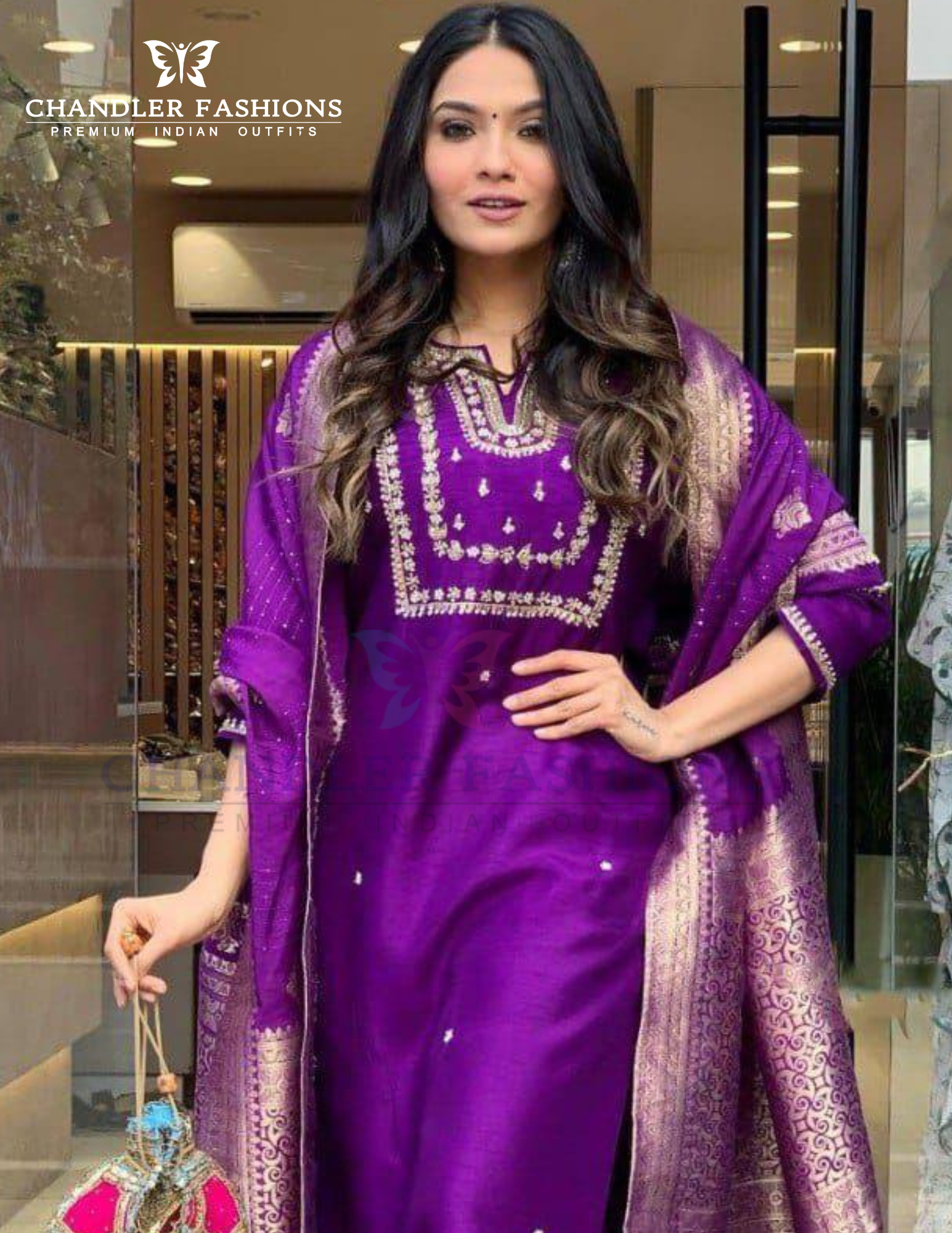 Cotton Slub With Embroidery Work Salwar Suits Near Me
