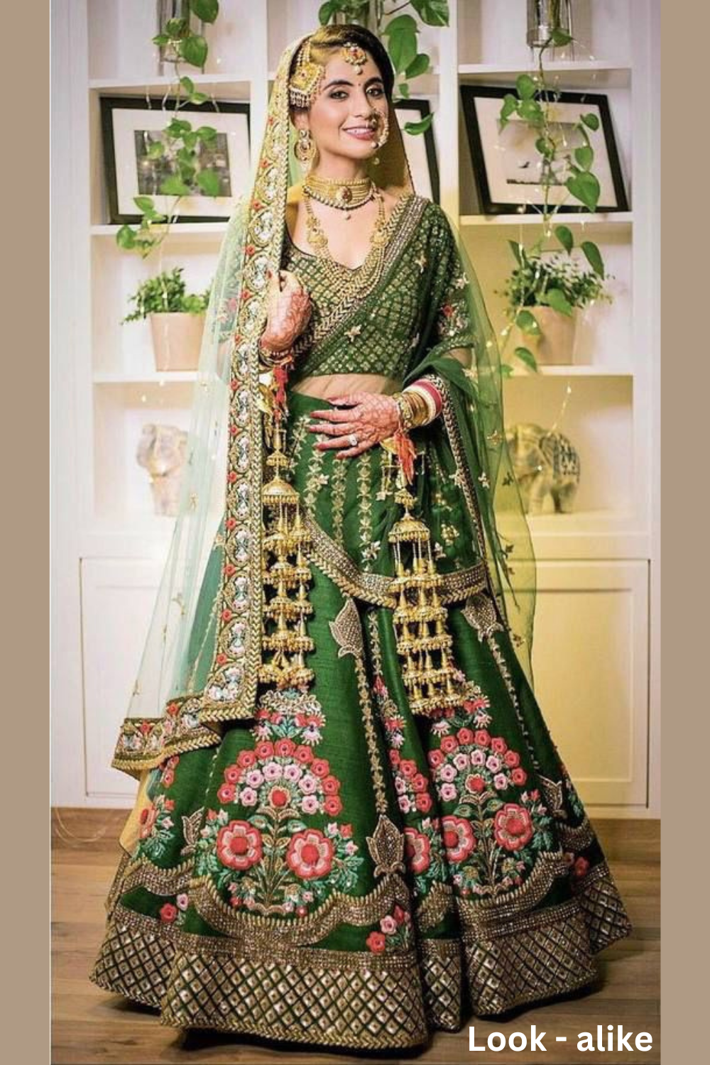 Attractive Green Color Embroidery And Multi Needle Work Lehenga Choli With Net Dupatta