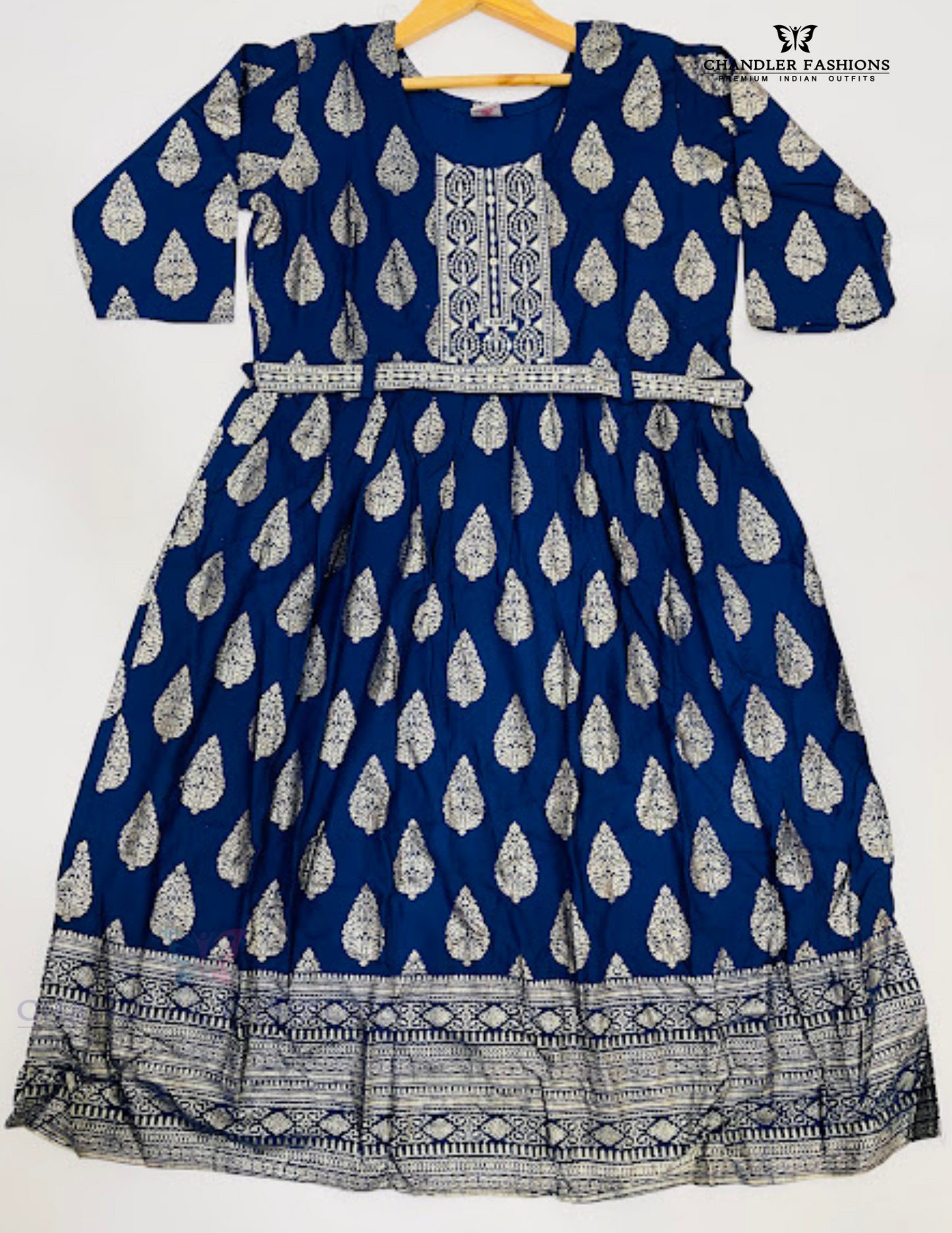 Pretty Navy Blue Kurti For Women In USA