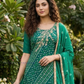  Green Color Premium Jam Cotton Print With Handwork Patiala Suit For Women Near Me