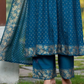 Teal Blue Color Rayon Salwar Suits In USA