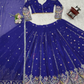 Attractive Blue Color Lehenga Choli In USA