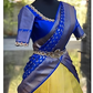 Exquisite Yellow Color Kanjeevaram Silk Half Saree Designer Lehenga Choli With Pattu Dupatta