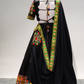 Exquisite Black Color Patch Chaniya Choil In Tempe