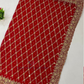 Red Color Georgette With Zari Work Saree In USA
