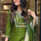 Cotton Slub With Embroidery Work Salwar Suits For Women Near Me