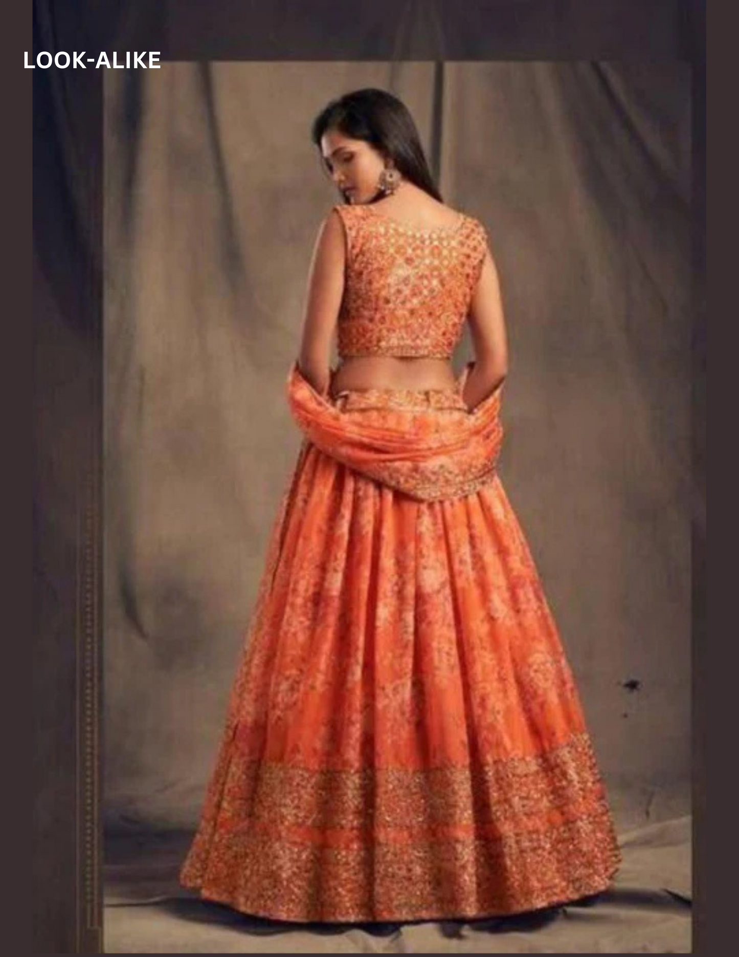  Rose Printed Design Lehenga In Mesa