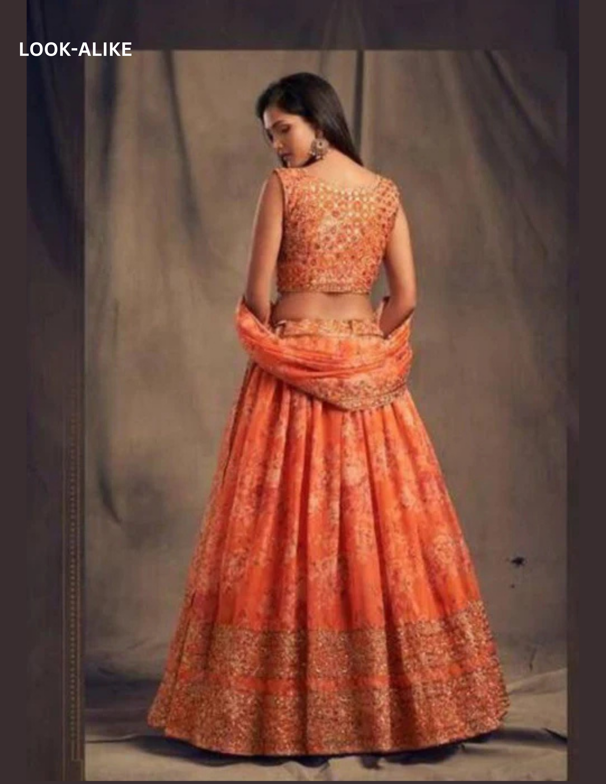  Rose Printed Design Lehenga In Mesa