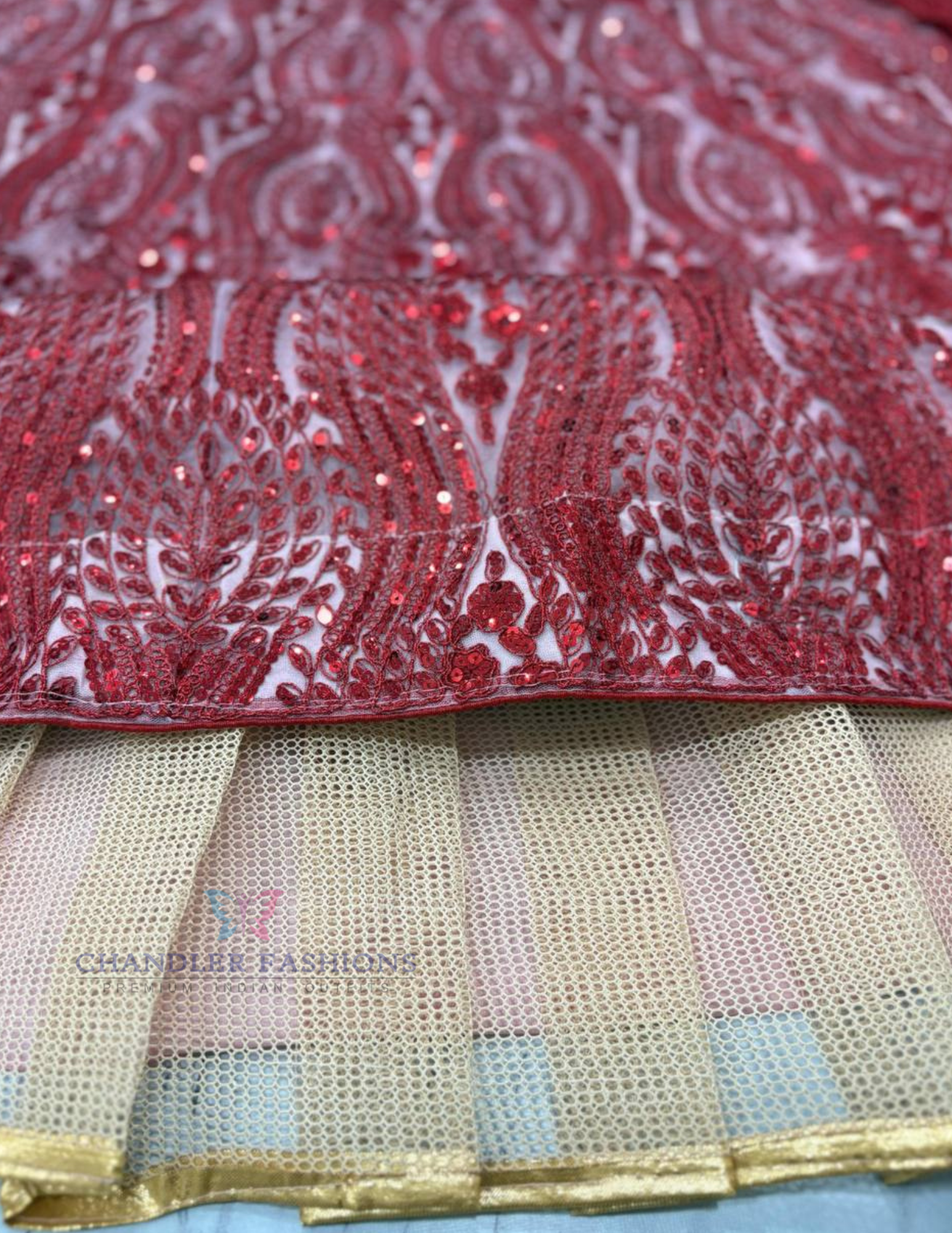Red Color Lehenga Choli In Yuma