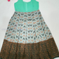 Green And Gray Silk Sets With Stone Work For Girls In Suncity