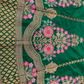 Attractive Green Color Multi Needle Work Lehenga Choli  In USA