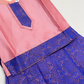 Peach Color Soft Silk Langa Set With Zari Work For Kids In Yuma