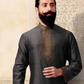 Black Kurta With Pajama Pant For Men Near Me