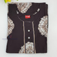 Brown Color Rayon With Printed Work Nighty Near Me