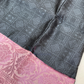 Gray And Pink Colored Self Design Silk Langa Sets In Suncity