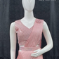 Elegant Pink Color Ready To Wear One Minute Designer Saree For Women Near Me