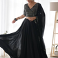 Black Color Designer Faux Georgette Lehenga Near Me