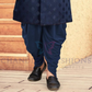 Pretty Navy Blue Color Silk Kurta In USA