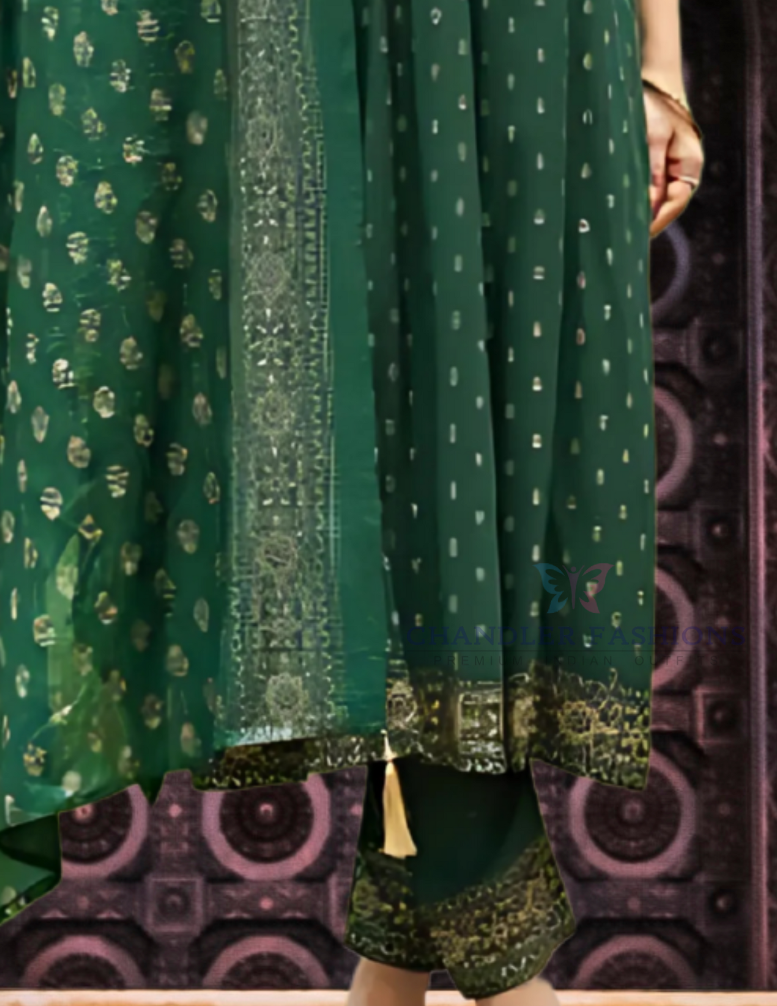 Green Color Rayon With Embroidery Work Salwar Suits For Women In USA