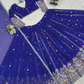 Attractive Blue Color Lehenga Choli In Peoria