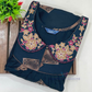 Dark Green Color Rayon Nighty In USA