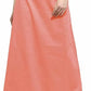 Appealing Peach Color Cotton Readymade Petticoat For Women