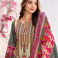 Multicolor Cotton Blend With Printed Work Salwar Suits In Yuma