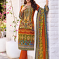 Charming Multicolor Cotton Blend With Printed Work Salwar Suits For Women