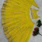 Yellow Color Georgette With Heavy Embroidery Sequins Work  In Arizona