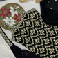 Black Color Georgette Palazzo Suit With Dupatta In Tempe