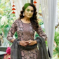 Gray Color Rayon Fancy Embroidery Work Salwar Suits Near Me
