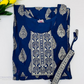 Pretty Navy Rayon Kurti For Women Near Me