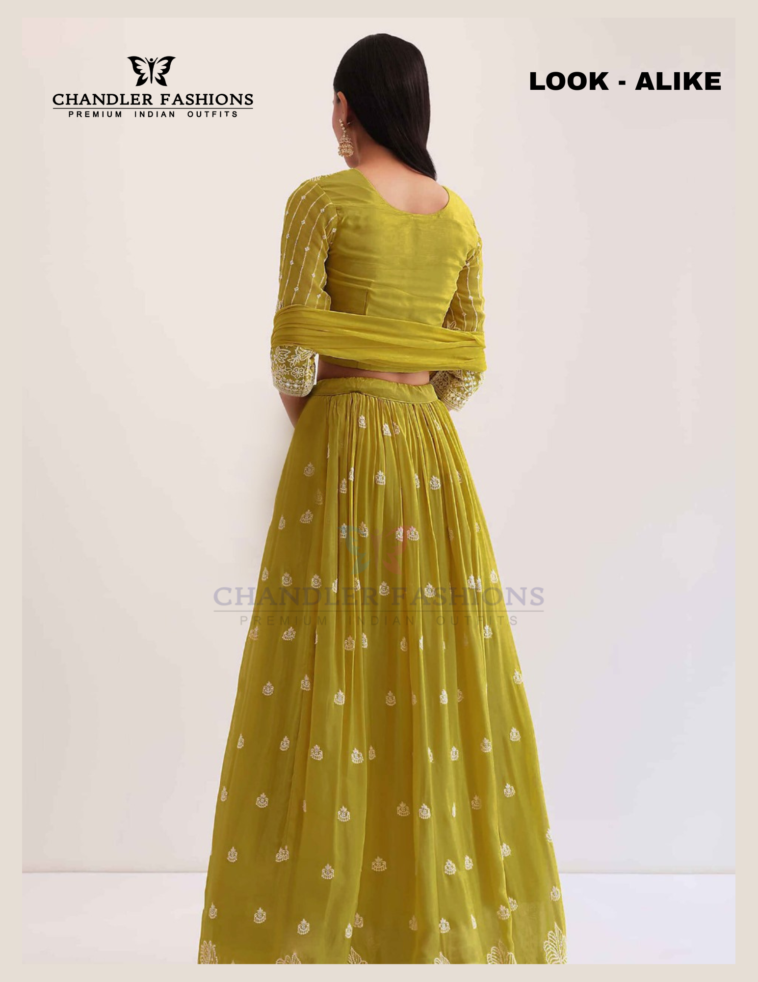 Mustard Yellow Color Georgette Lehenga Choli With Embroidery Work In USA