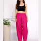 Charming Pink Colored Rayon Salwar Pant For Women